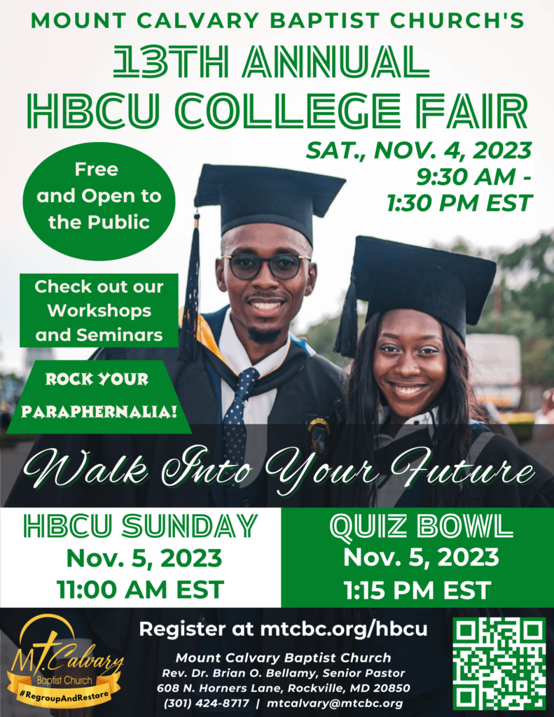 HBCU College Fair – Nov. 4