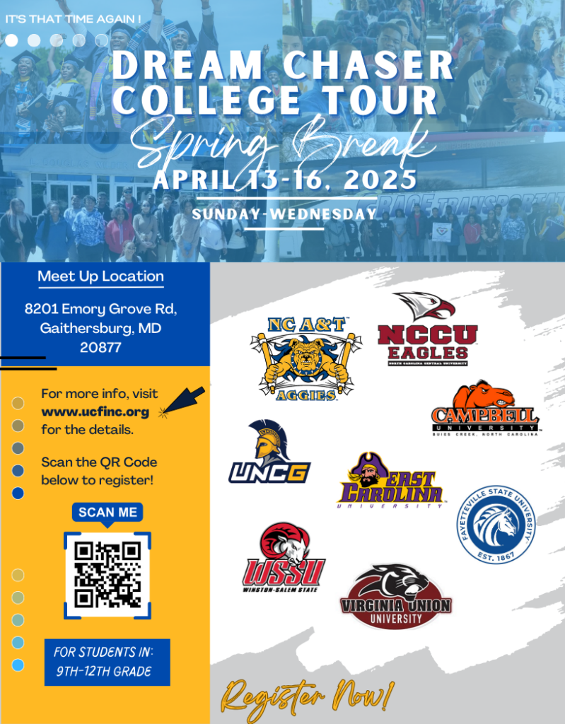 Dream Chaser College Tour April 13-16, 2025