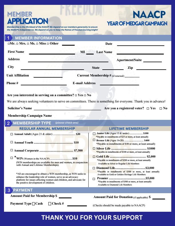 Digital Membership Application